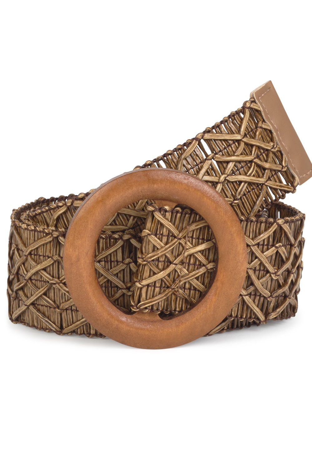S59 AA01SP21 BRONCE Cinturón trenzado Skatïe