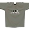 Camiseta manga corta hombre algodon organico wanda t shirt Beatles caqui WEB19