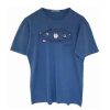 Camiseta manga corta hombre algodon organico wanda t shirt Pilotes Blau 21