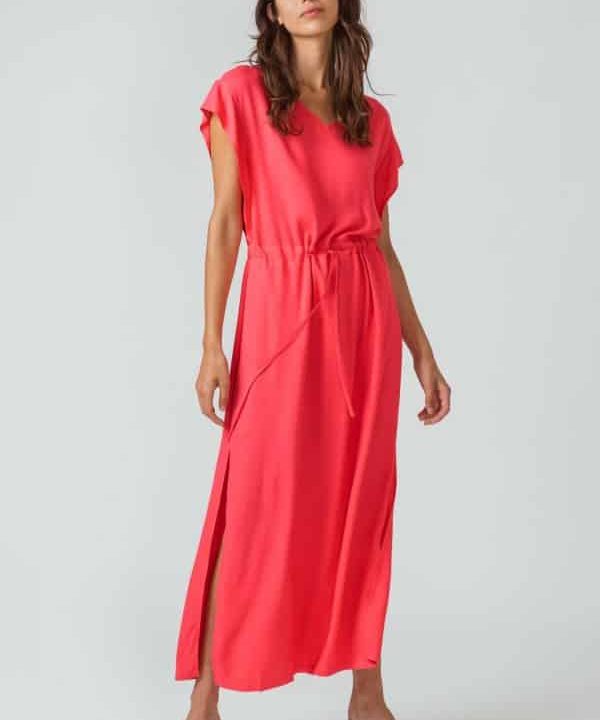 vestido largo boda ecovero estebeni skfk moda sostenible scaled e1656851681807