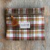 Monedero cuadro caqui Clover 2 e1623587357274