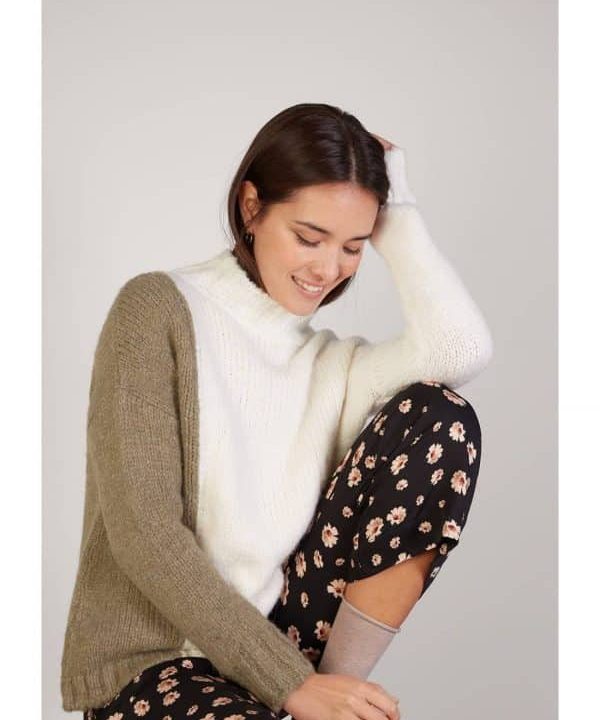 pantalon floral mus bombon uvaro