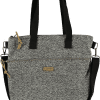 bolso clover-bcn cane pisac black tela