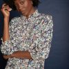 blusa estampado floral camisa Meisie