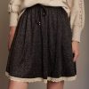 falda corta meisie lurex
