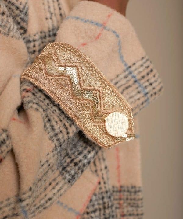 chaqueta cuadros meisie