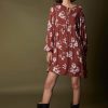 vestido midi floral