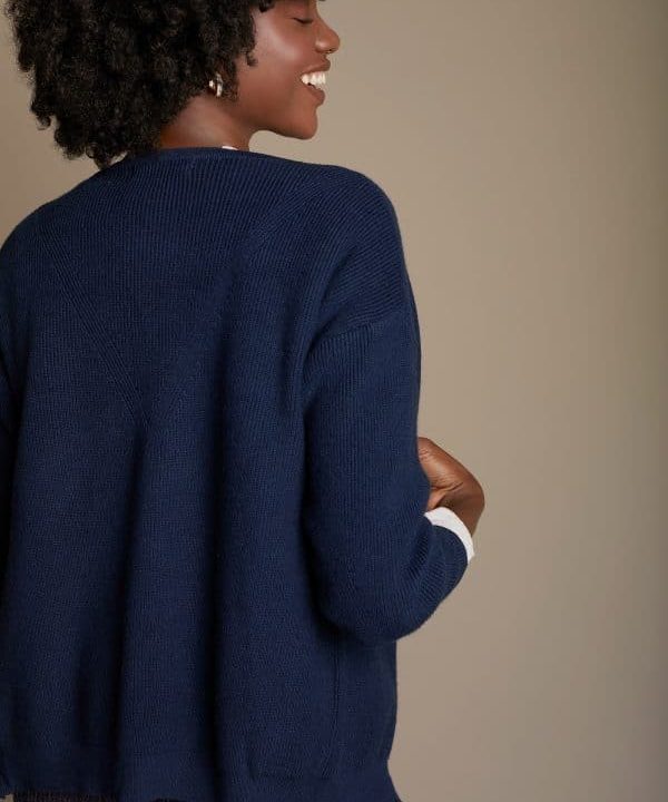 chaqueta punto maxi botones meisie