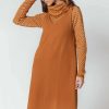 vestido SKFK Ananke tostado