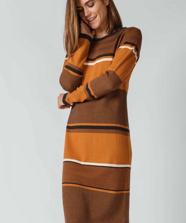 vestido algodon organico SKFK Durne multicolor