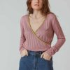 camiseta modal SKFK rosa vintage