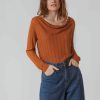 camiseta modal SKFK Gala marron tostad
