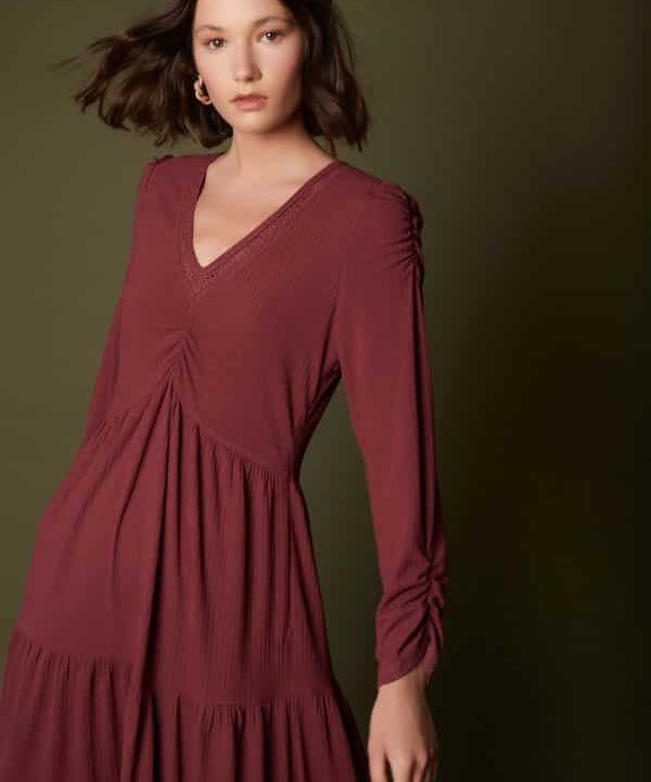 vestido punto meisie meisïe