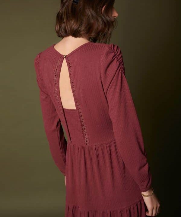 vestido punto meisie meisïe