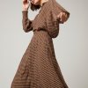 falda midi skatie estampado geometrico