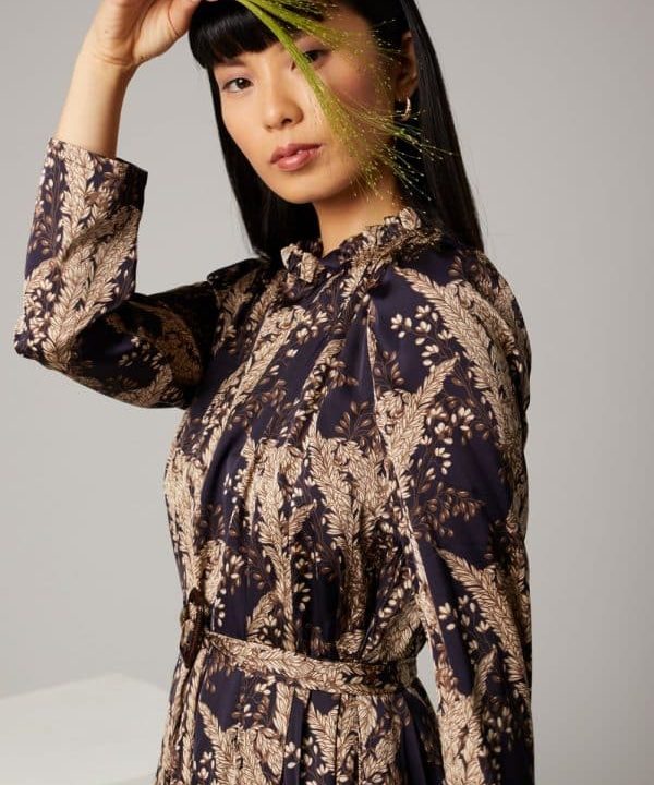 vestido midi skatie asimetrico