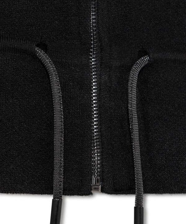 chaqueta bomber negra skatie