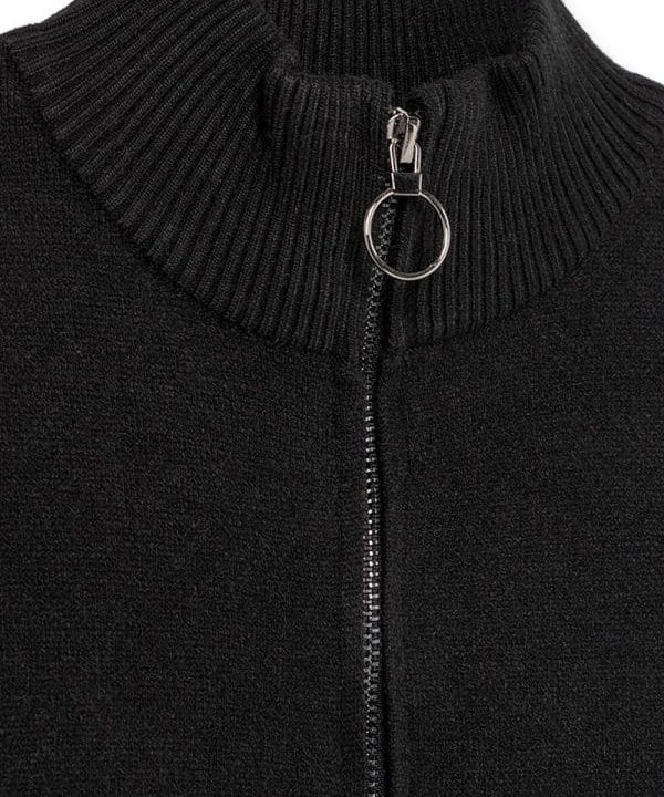 chaqueta bomber negra skatie