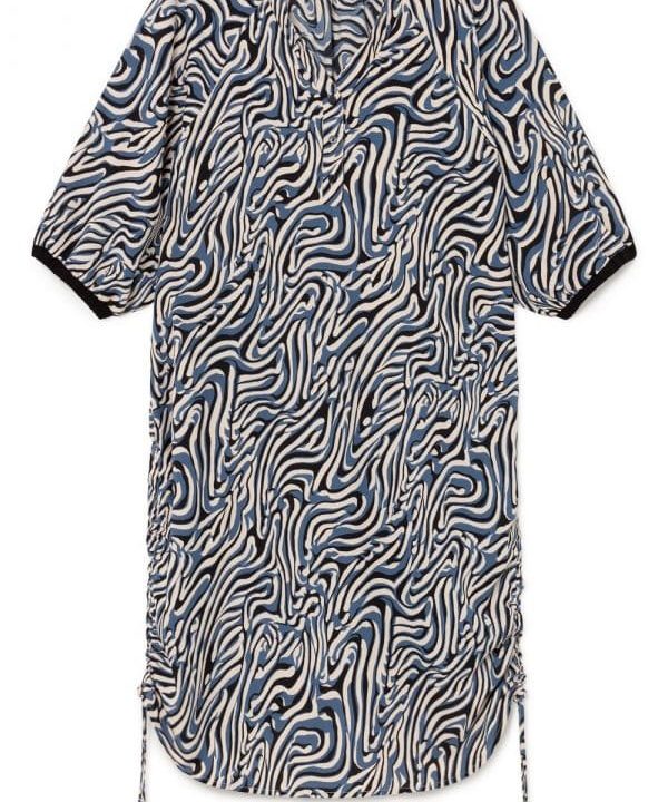 vestido skatie estampado