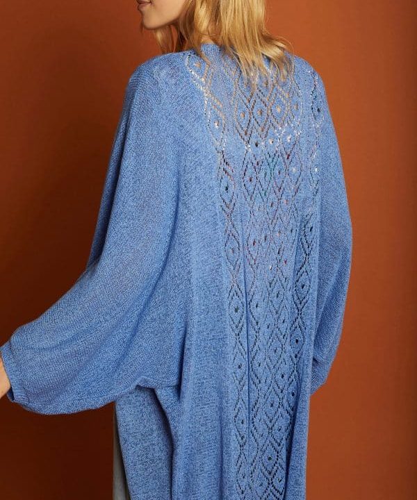 cardigan punto meisie manga murcielago