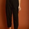 Pantalon slouchy negro Meisie