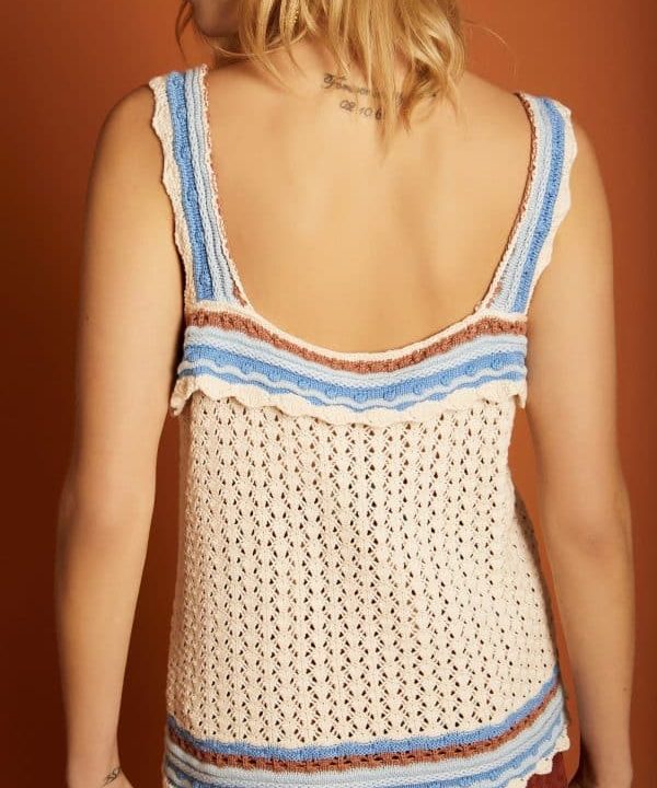 top crochet meisie