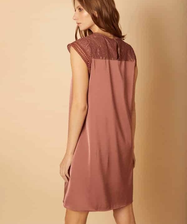 Vestido corto Meisie canesú