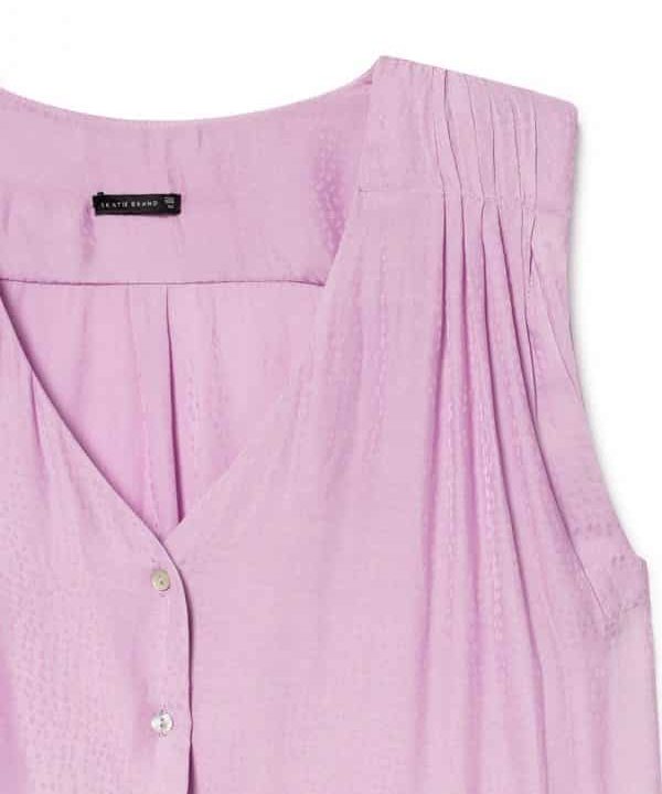 Alternative view of Blusa sin mangas SKATÏE rosa