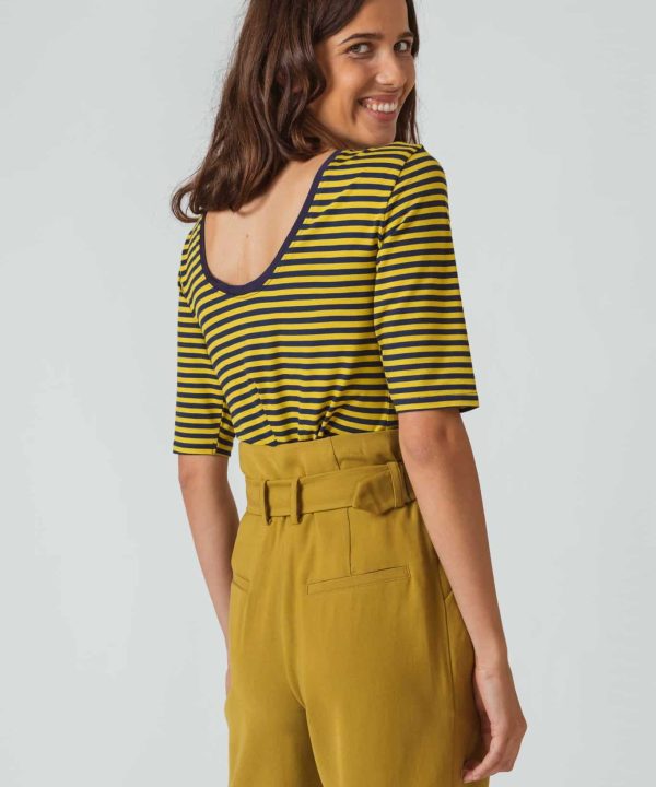 t shirt camiseta manga francesa rayas modal tencel joanitz skfk wts00826 g6 f2b scaled