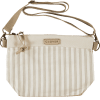 Bolso y riñonera Belt Clover Isola crema raya