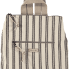 Mochila tela Clover Barcelona Ponsa raya marino 1 e1646752270652
