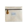 Monedero Clover Barcelona vichy natural e1646781668284
