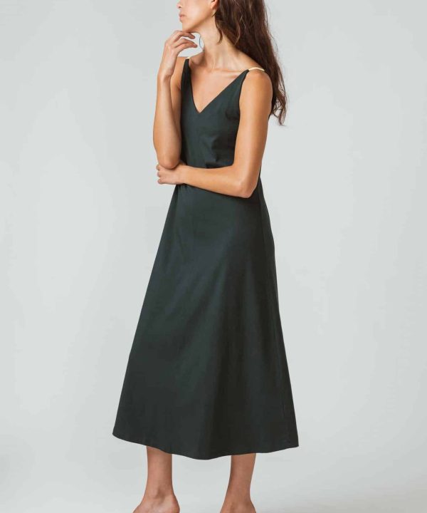 vestido algodon organico alane skfk moda etica sostenible 1 scaled