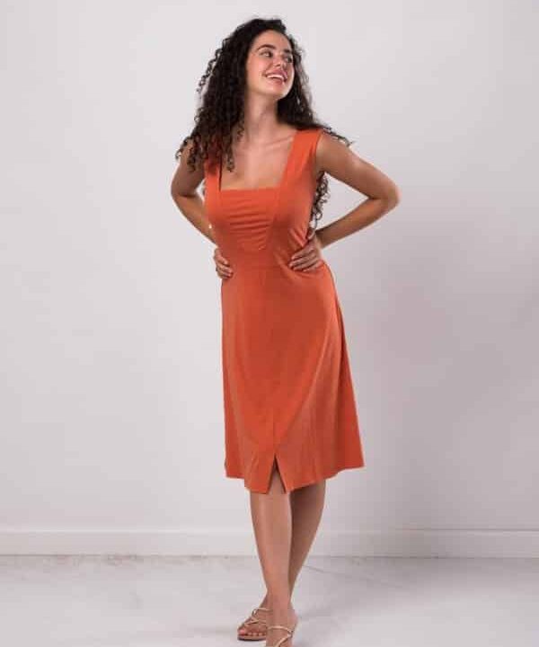 Vestido tirante ancho SINCLICHES