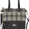 Bolso cane Clover Barcelona pata de gallo RASTOKE GRAY e1661175860299