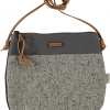 Bolso pequeño CLOVER Granville gris chispeado