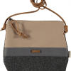 Bolso pequeno Clover Barcelona PORLAN NUDE GRAY e1662218486121