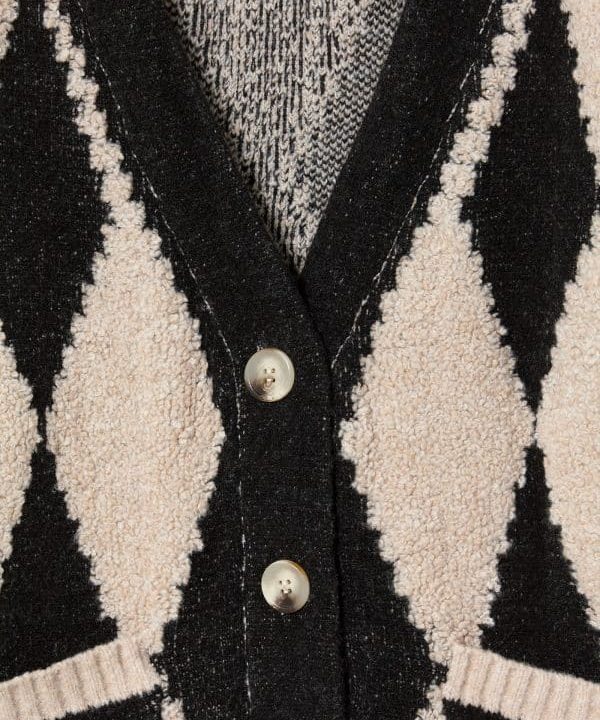 Cardigan oversize chaqueta punto Skatie S53 K04AU22 BLACK 3 e1663752909485