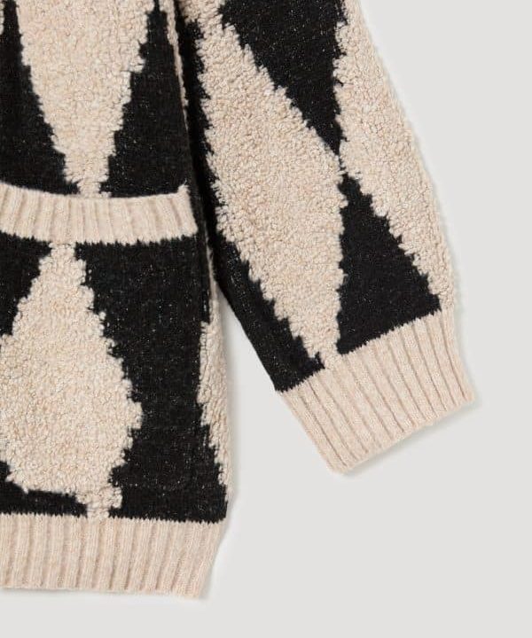 Cardigan oversize chaqueta punto Skatie S53 K04AU22 BLACK 4 e1663752923124