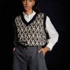 Chaleco monogram bicolor Skatie S57 K05AU22 BLACK 5 l e1663785428357