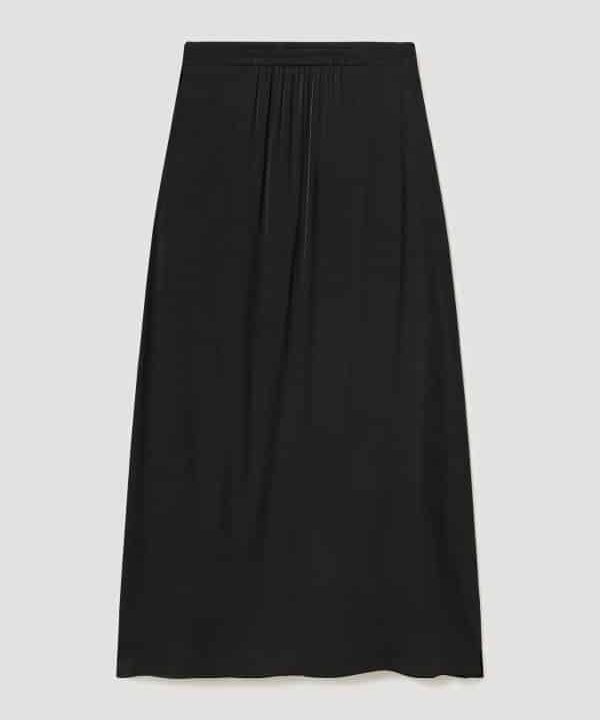 Falda negra midi vuelo Skatie S05 F31AU22 BLACK 2 e1663584091346