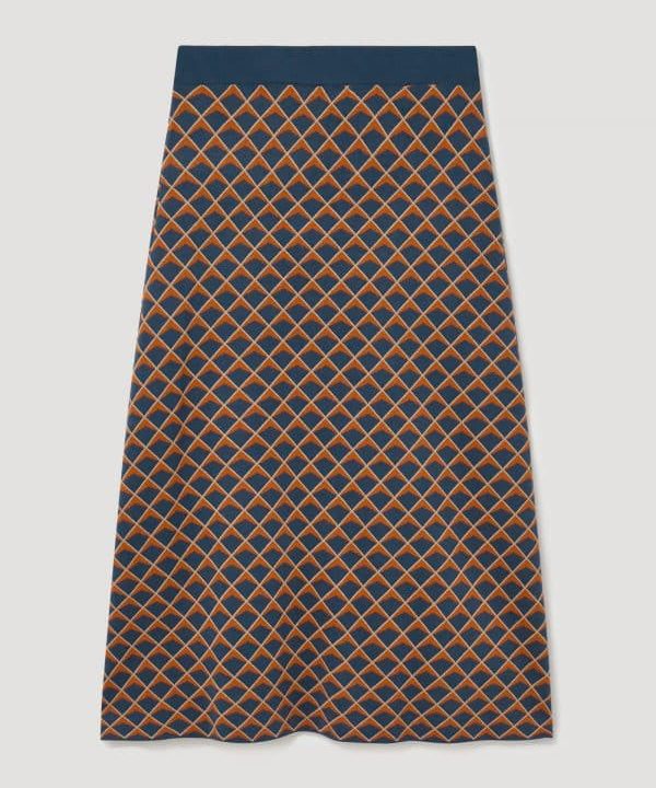 Falda punto Skatie Jaquard S03 F01AU22 NAVY 2 e1663528016192