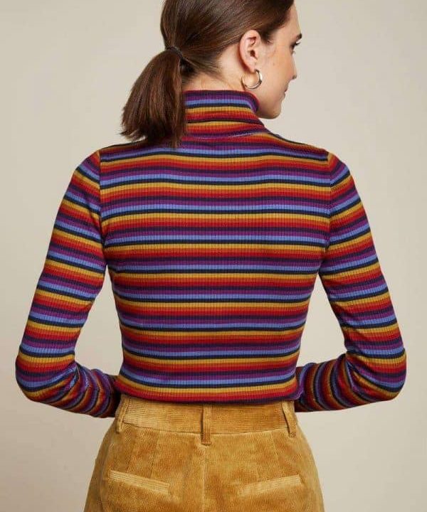 Jersey cuello rayas King Louie Jardin stripe 07545 413 4 e1664112227280