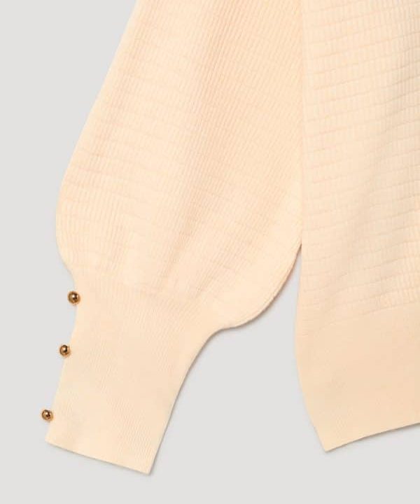 Jersey manga texturada Skatie crudo S14 K02AU22 IVORY 4 e1671904789229