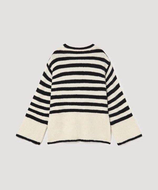 Jersey oversize rayas Skatie S25 K25AU22 IVORY 2 e1663654473934