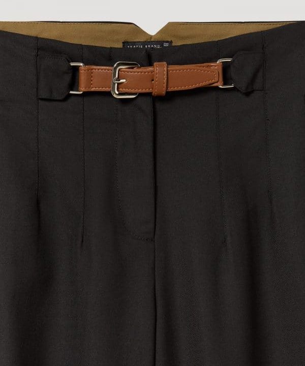 Pantalon negro tejido Skatie S05 P60AU22 BLACK 3 e1663587820760