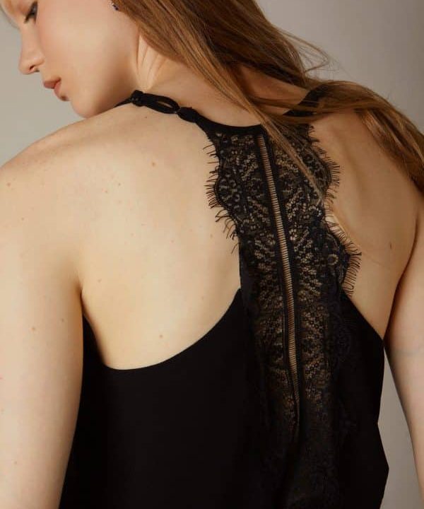 Top negro encaje meisie M69ST1BLK03 e1662912024567