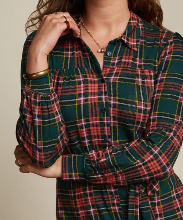 Vestido cuadros Lalia Getty King Louie 07627200 1 e1663516920767