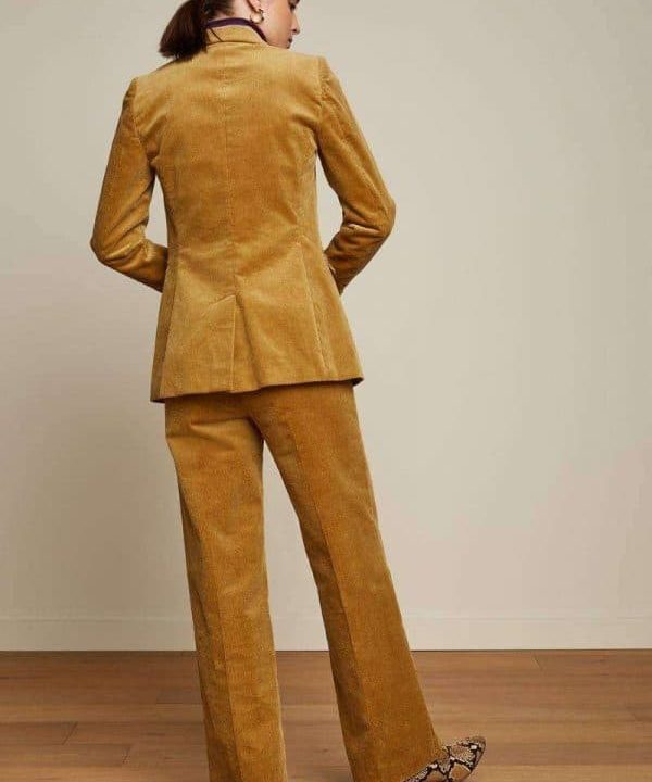 Blazer pana king louie Dinah mostaza 07482 887 3 e1665261504262