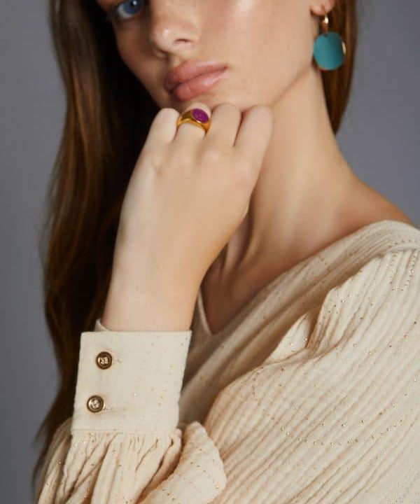 Blusa bambula Meisie M05B24IV05 e1664989711836